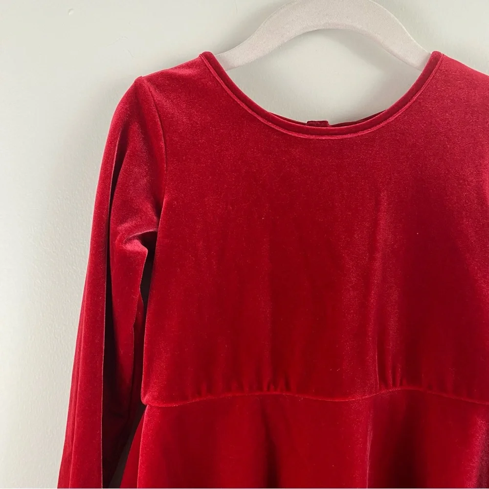 The Children's Place Red Velour Dress